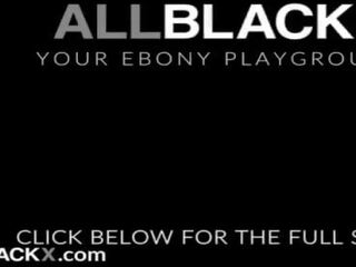 Allblackx - приголомшлива newcomer brixley benz товчений по біб