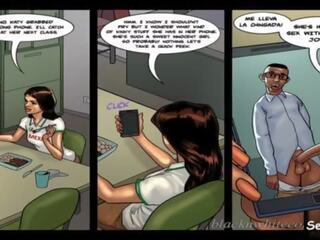 Detention season &num;2 Ep&period; &num;3 - Spanish Teacher Wants College Student's Big Black manhood