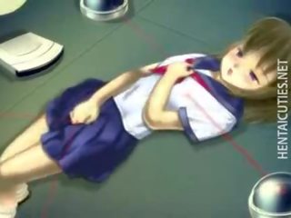 3d мультяшки коледж леді отримує рот трахкав