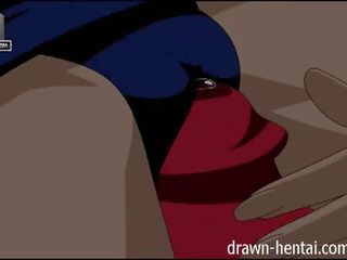 Justice league sexo vídeo - canary fodido em um instantâneo